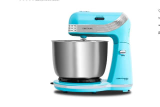 Batidora Amasadora con Bol CECOTEC Cecomixer Easy (250 W - Bol 3 L - Azul) por 39,90€