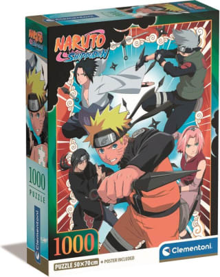 Clementoni Naruto Puzzel 1000 stukjes voor €5,99 bij Kruidvat