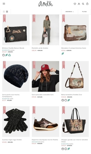 Hasta -50% de Descuento en Anekke.