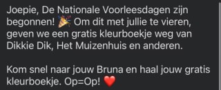 Gratis Dikkie Dik, Het Muizenhuis kleurboek af te halen bij Bruna