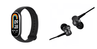 Xiaomi Smart Band 8 + Mi In-Ear Headphones Basic por 35,90€