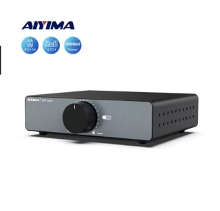 AIYIMA A07 MAX amplificador de Audio en casa 300W X2 TPA3255 Clase D amplificador de altavoz de potencia 2 canales puenteable Mono 600 W por 46,72€