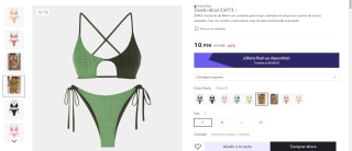 Conjunto de Bikini marca Zaful por tan sólo 8,24€