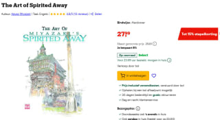Hardcover boek The Art Of Spirited Away voor €27,99 bij Bol