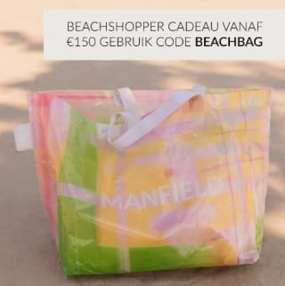 Gratis Beachshopper bij bestelling bij Manfield