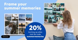 20% korting op je bestelling bij Instawall