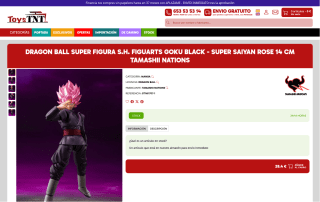 Dragon Ball Super figura S.H. Figuarts por 28,40€