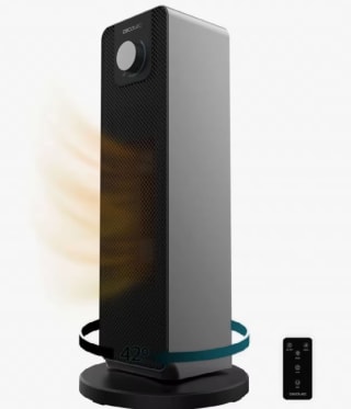 Calefactor Cerámico De Pie Readywarm 2000 Max Ceramic Rotate marca Cecotec por 49,90€ (39,90€ nuevo usuario)