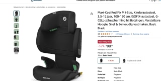 Maxi-Cosi RodiFix M i-Size voor €88