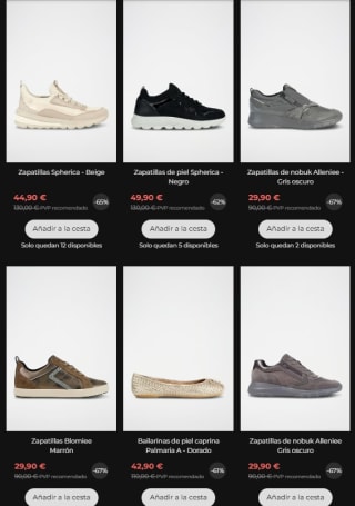 Rebajas hasta 75% Geox Calzado grandes ofertas