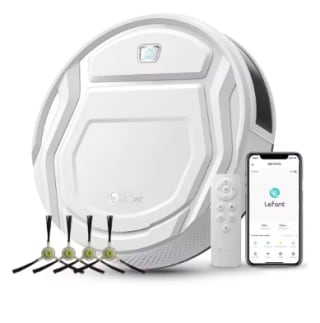 Robot aspirador Lefant M210 Pro, potente succión de 2200 Pa control Wi-Fi/App/Alexa por 65,38€
