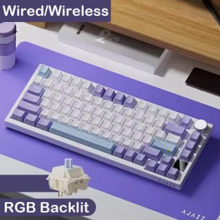 AJAZZ-Teclado mecánico AK820Pro inalámbrico por 41€