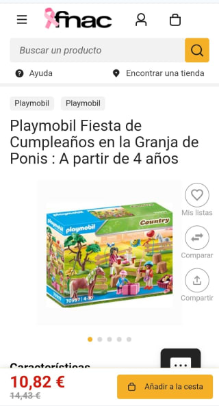 Playmobil Country Fiesta de cumpleaños en la Granja de Ponis.