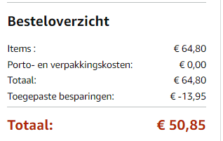 4 halen=3 betalen op geselecteerde kleding en schoenen bij Amazon