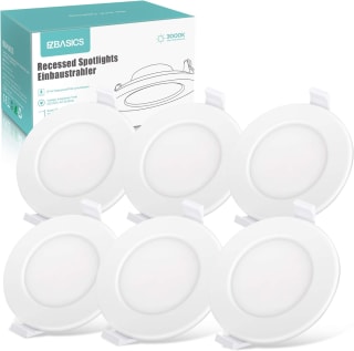EZBasics Lot de 6 spots LED encastrables avec une réduction grâce au code promo