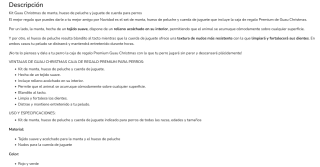 Christmas Premium caja de regalos para perros por solo 6,99€