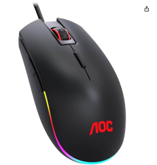 Ratón marca AOC GM500 - RGB 16,8 personalizable por 7,10€