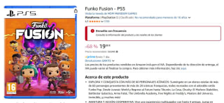 Funko Fusión PlayStation 5 por 19€