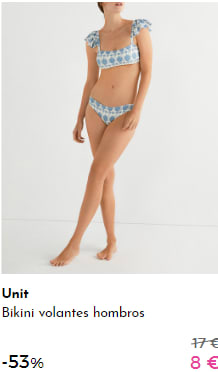 Bañadores y Bikinis por 8€