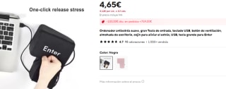 Tecla Enter Gigante Antiestrés por 4,64€