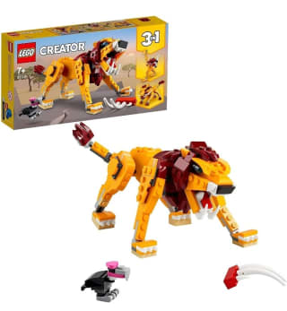 LEGO 31112 Creator 3en1 León Salvaje por 10,49€.
