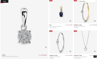 40% korting op diamant sieraden bij Siebel