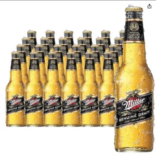 Pack 24 cervezas Miller Genuine Draft 330 ml por 18,45€