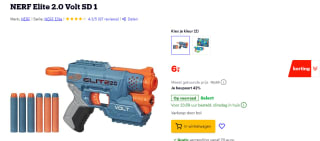 NERF Elite 2.0 Volt SD 1 voor €6 via Bol.com