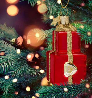 Gratis Vondels Kerstbal bij aankoop van 2 vellen decemberzegels