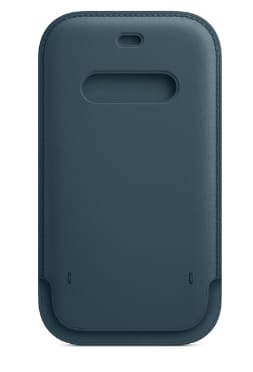 Carcasa de Cuero iPhone 12 Pro Apple MagSafe Azul Báltico por $49.990