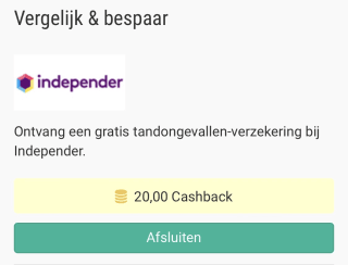 Stap over van zorgverzekering met Cashback!