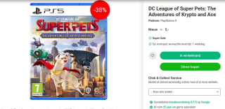 DC League of Super-Pets: The Adventures of Krypto and Ace voor €5 bij Nedgame