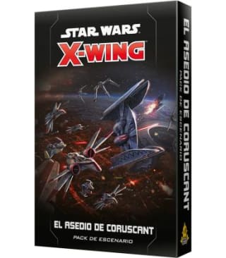 Juego Star Wars X-Wing 2ª Ed. El Asedio de Coruscant - Pack de escenario por 10€