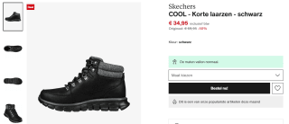 Skechers Cool lage laarzen voor €34,95 bij Zalando