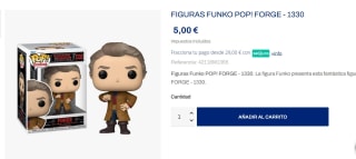 figura Funko Pop! Movies: Dungeons & Dragons - Forge - D&D por tan sólo 5€