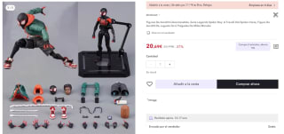 Figura coleccionable Serie Legends Spider Boy: del Spider-Verse por 12,41€