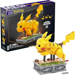 MEGA Pokémon Pikachu en Movimiento, Figura de 1095 Bloques de construcción por 40€