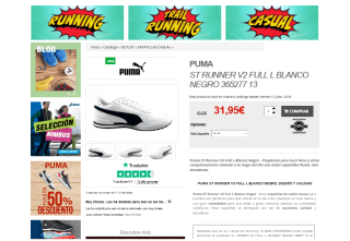 Zapatillas ST RUNNER V2 FULL por solo 31,95€