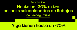Rebajas hasta 70% + 30% EXTRA en tus compras en ASOS