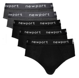 Pack de 5 slips Newport de algodón para hombre por $2.990