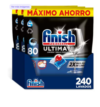 240 Pastillas Finish Ultimate por solo 32,13€
