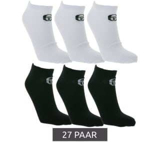 27 paar Sergio Tacchini unisex sneakersokken voor €29,39 bij Outlet48