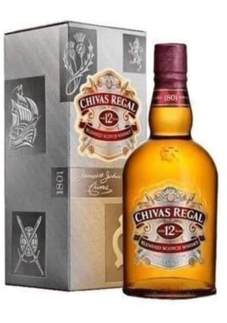Chivas Regal 12 Años Whisky Escocés de Mezcla, 700ml por 18,60€.