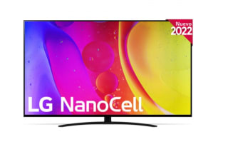 TV NanoCell 139,7 cm (55") LG 55NANO826QB, 4K UHD, Smart TV (+ Cupón de 119,85€) por 799€