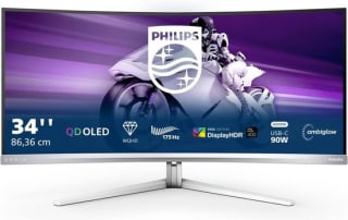 Philips Evnia 34M2C8600 34" Wide Quad HD 175Hz Curved OLED monitor voor €799 bij Bol.com