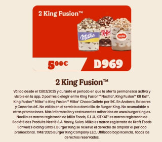 2 King Fusion por 5€