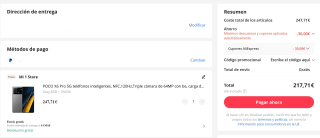 POCO X6 Pro 5G NFC, versión global desde España por 217,71€