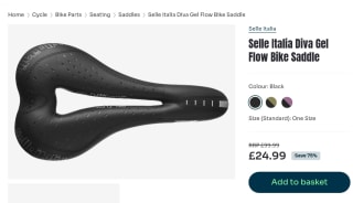 Selle Italia Diva Bike Saddle from £24.99 at Wiggle