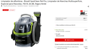 Limpiador Bissell SpotClean Pet Pro por 165€