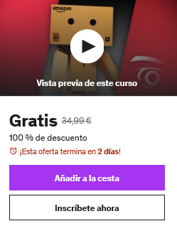 Curso crear tienda de comercio electrónico afiliados a Amazon desde cero Gratis